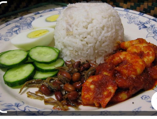 Nasi Lemak Udang Petai