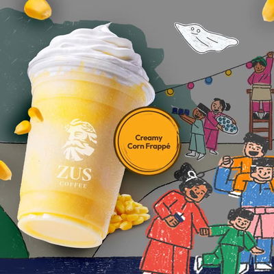 Creamy Corn Frappe 