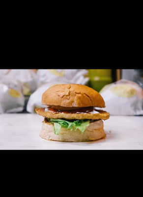 Burger Ayam Biasa