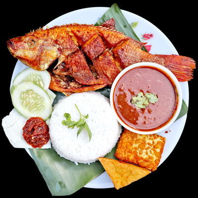Nasi Ikan Talapia Berempah