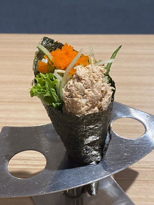 Tm09 Maguro Mayo Temaki