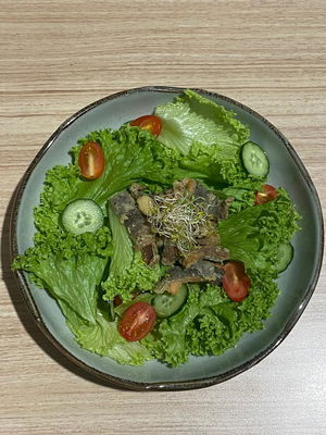 Sl05a Salmon Skin Sesame Dressing