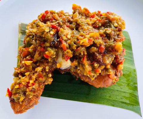 Ayam Kapak Goreng Berlado