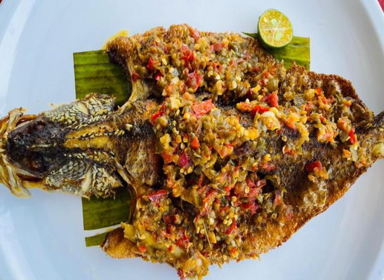 Siakap Goreng Berlado