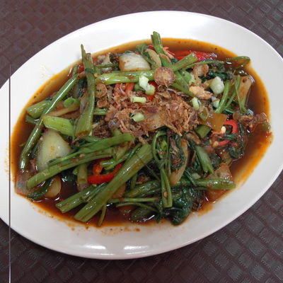 Kangkung Goreng Belacan