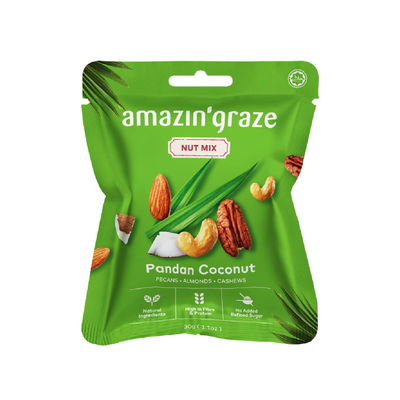 Amazin' Graze Mini Pandan Coconut Nut Mix (30g)