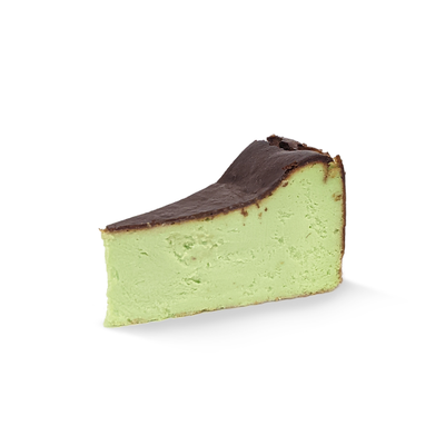 Pandan Burnt Cheese Cake