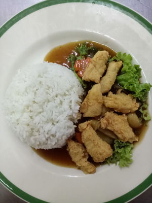 姜葱鸡饭 Ginger Chicken Rice