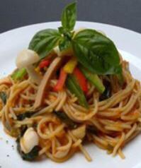火腿意大利面-蕃茄 Spaghetti With Tomato