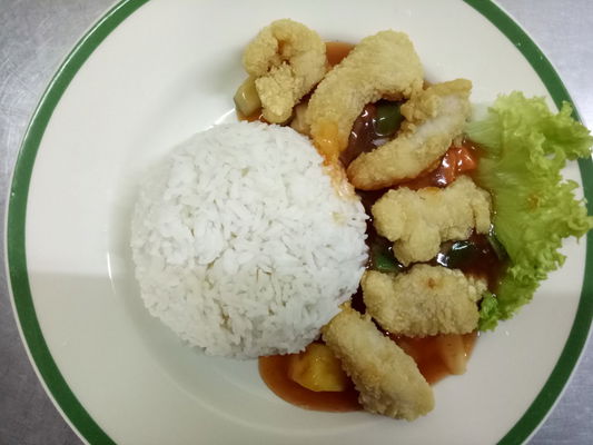 酸辣鱼饭  Spicy Fish Rice