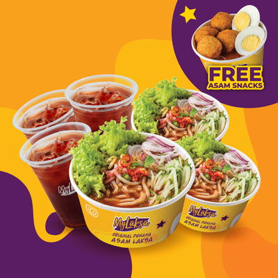 Triple Set Foc Asam Snack (3 Pax)