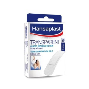 15786 Hansaplast Transparent 20/bx