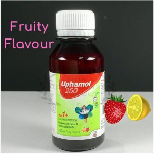 62432 Uphamol 250 Fruity Suspension 100ml