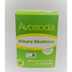 51601 #avosoda Urinary Alkalinizer 4g 12s