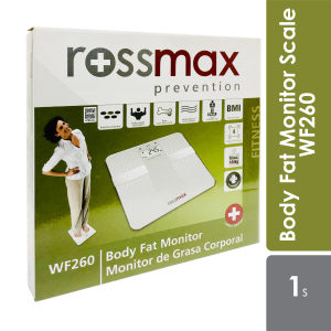 70197 #rossmax Wf260 Body Fat Monitor Scale