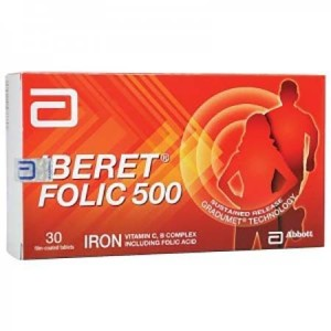 10007 Abbott Iberet Folic-500 5x6s