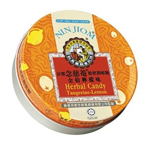 14283 Nin Jiom Herbal Candy Tangerine Lemon 60g