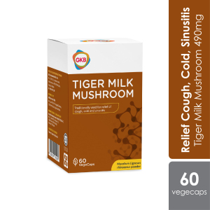 70762 Gkb Tiger Milk Mushroom 490mg 60s