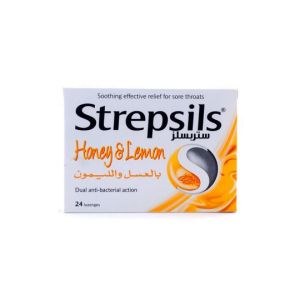 26102 Strepsils W/honey & Lemon 24s