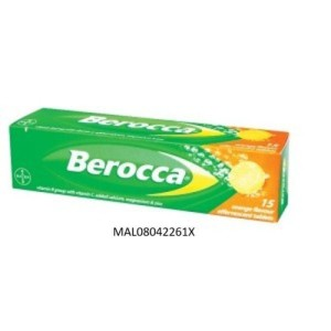 12167 Berocca Effervescent Orange 15s