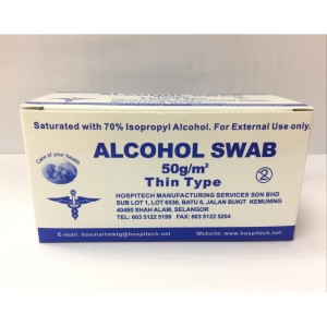64801 #hospitech Alcohol Swab 100s