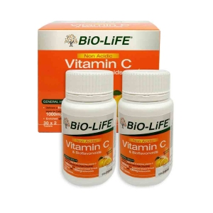 11650 Bio-life Non Acidic Vit.c & Bioflavonoids 2x30s