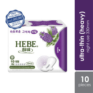 70179 (E)hebe Anion Herbal Ultra-thin Heavy/night 330mm 10s