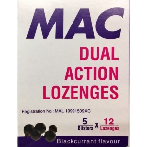 L50068 Mac Dual Action Lozenges 12s