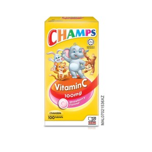 10298 Champs C 100mg Strawberry 100s