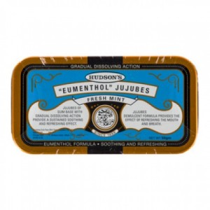 40331 Hudsons Eumenthol Jujubes Fresh Mint 50g