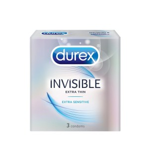 61200 Durex Invisible Extra Thin Extra Sensitive 3s