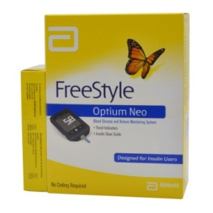 63303 Abbott Freestyle Optium Neo Meter Kit W/25s