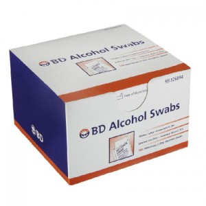 10150 Bd Alcohol Swabs 100s