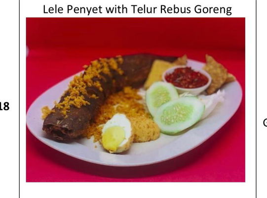 Lele Penyet With Telur Rebus Goreng