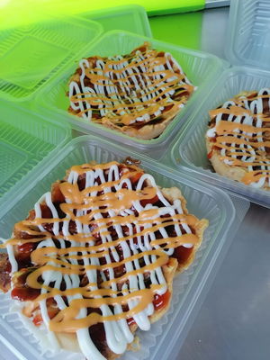 Roti Arab Pizza Ayam 