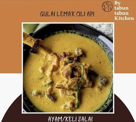 Chicken Smokey Gulai Lemak Cili Api