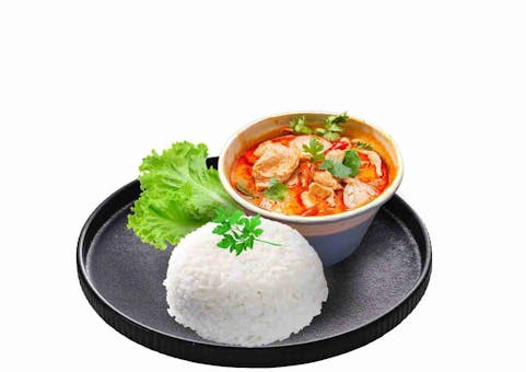Tom Yam Seafood Rice Noodle