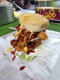 Burger Triple Chicken Crispy 