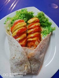 Tortilla Wrap Sosej Jumbo Cheese 