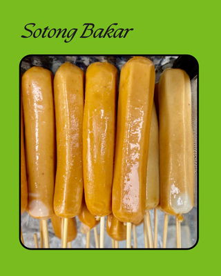 Lokcing Sotong Bakar Sedang