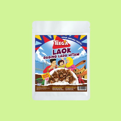 Laok Daging Lada Hitam (150 Gram)