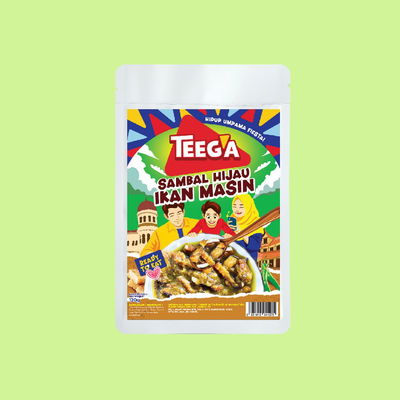 Sambal Hijau Ikan Masin (120 Gram)