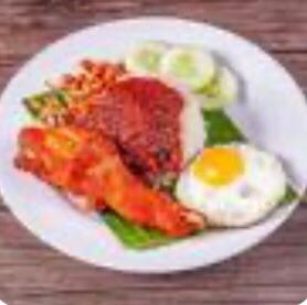 Nasi Lemak Ayam 