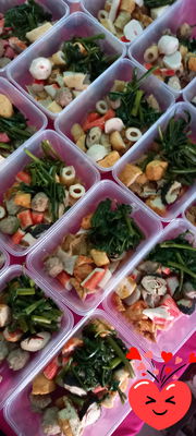 Azrul Yong Tau Fu Sos Manis Pedas & Kacang Tumbuk