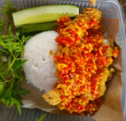 Nasi Ayam Geprek	
