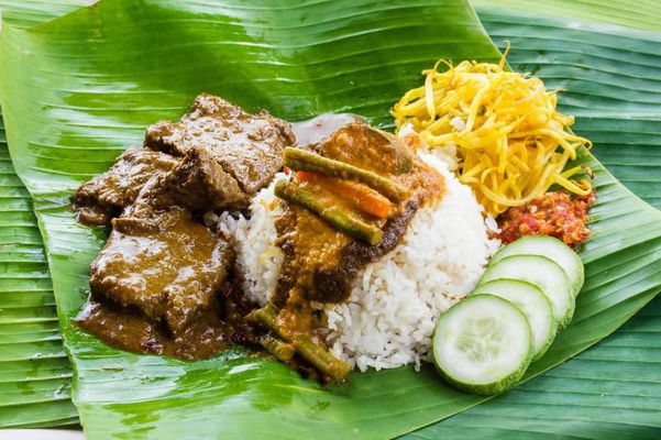 Nasi Kukus Daging Kerutuk
