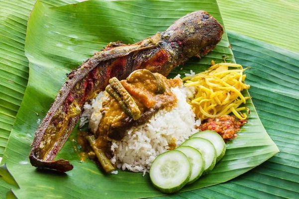 Nasi Kukus Ikan Keli