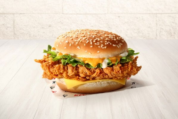 Zinger Cheezy Burger (Ala Carte)