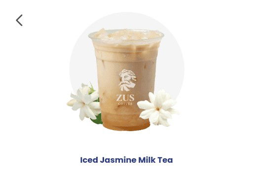 Iced Jasmine Milk Tea