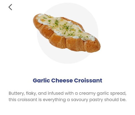Garlic Cheese Croissant 